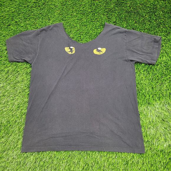 Vintage 1981 CATS Show Shirt Womens Medium 19x25 Faded - Picture 1 of 14